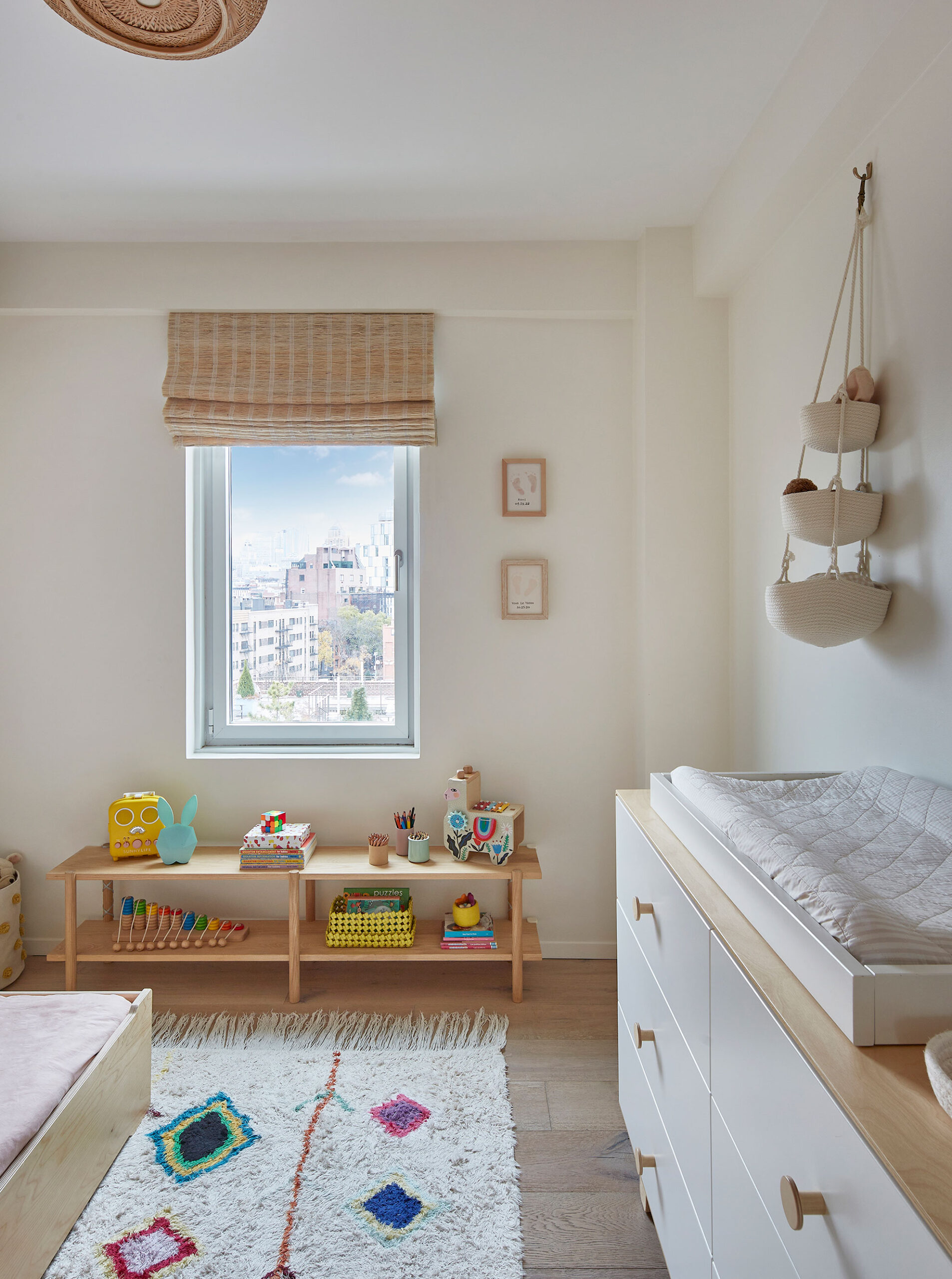 Kids bedroom in a small apartment in the West Village