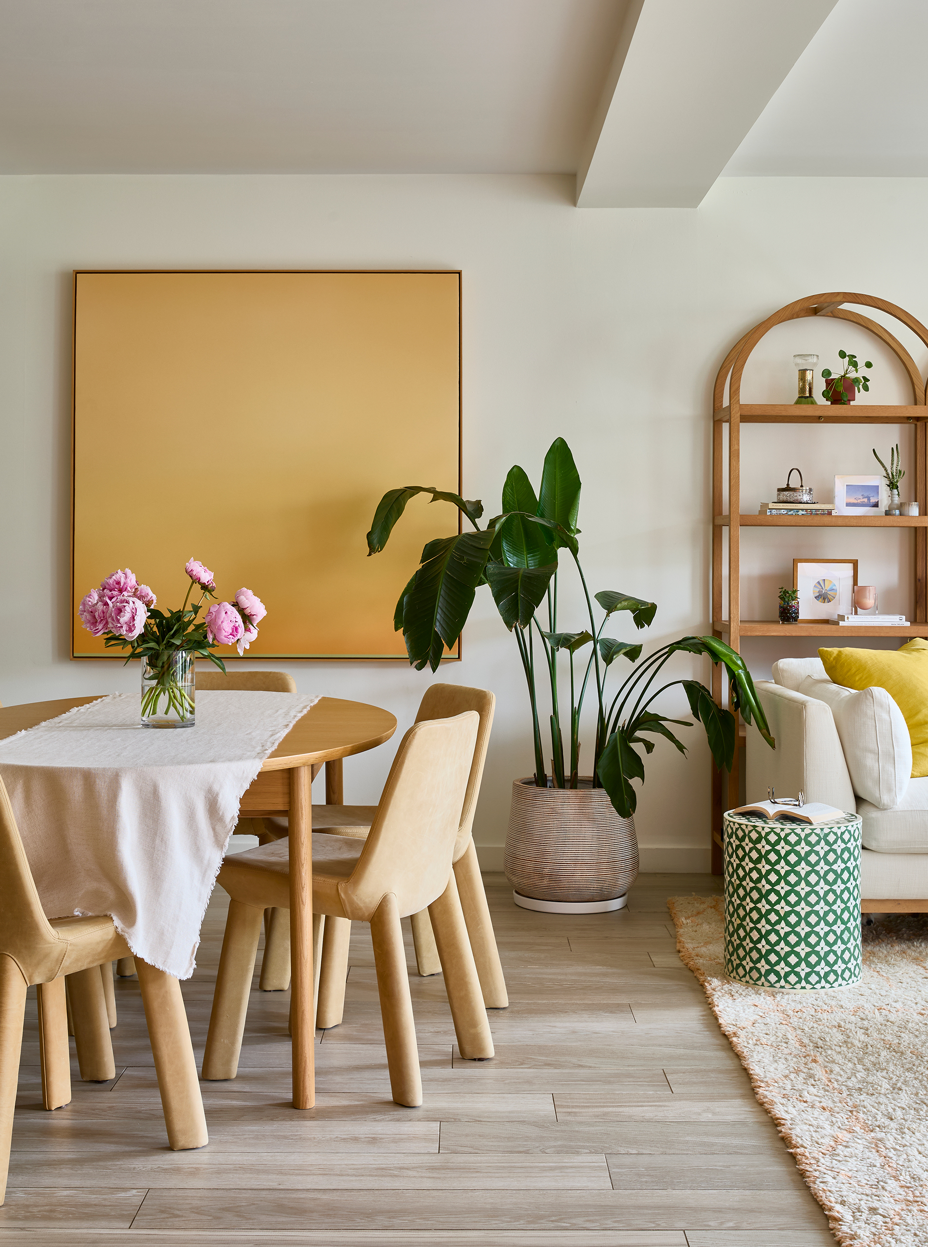 dining room and living room interior design